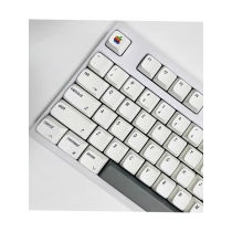 104+23 MAC Apple Style PBT Dye-subbed XDA Keycap Set for Mechanical Keyboard English / Thai / Japanese / Russian / Arabic / French / German / Spanish